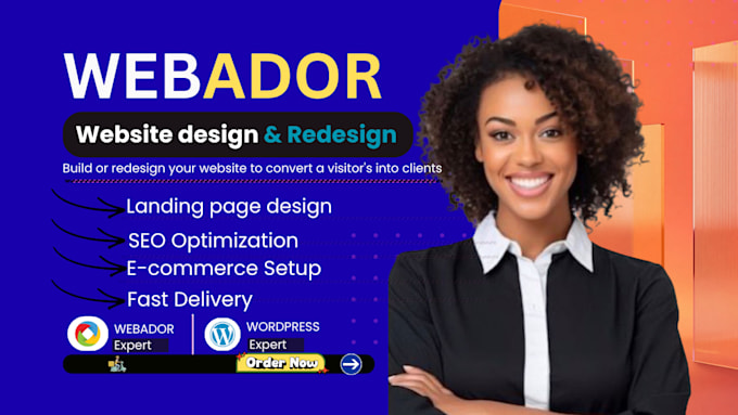 design webador website webador redesign and hostinger website design