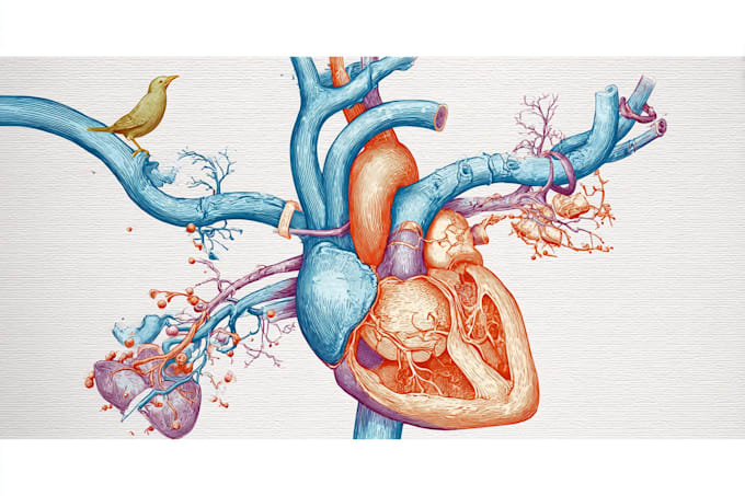 design medical figures and scientific illustrations