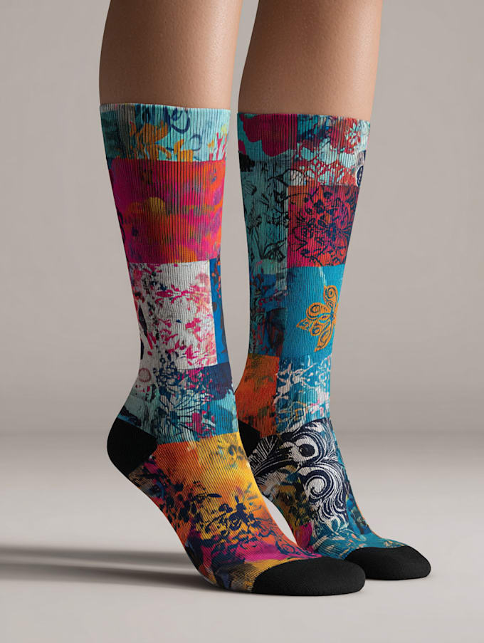 do unique socks design and custom socks design