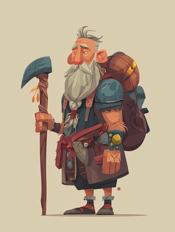 create simple 2d game characters