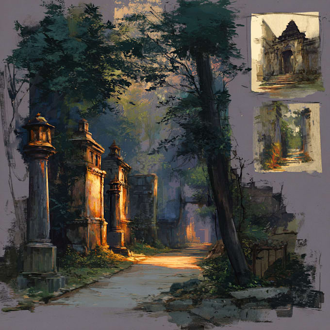 do environment concept arts