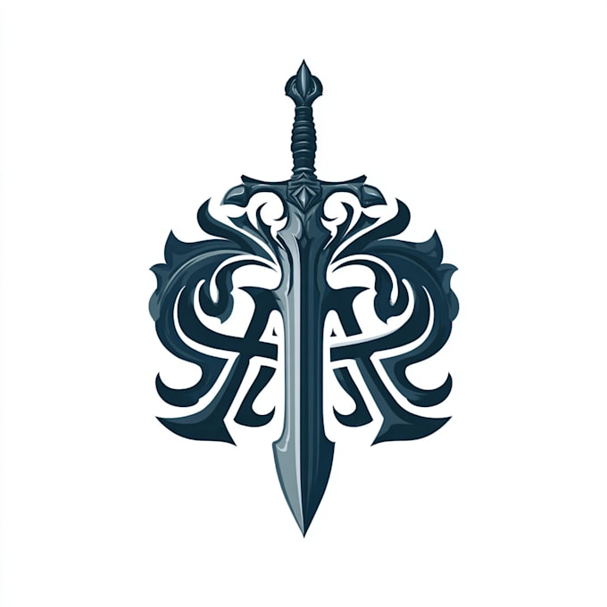 create vector character fantasy vector logo