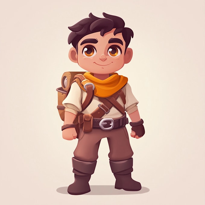 draw 2d video game props, items,icons