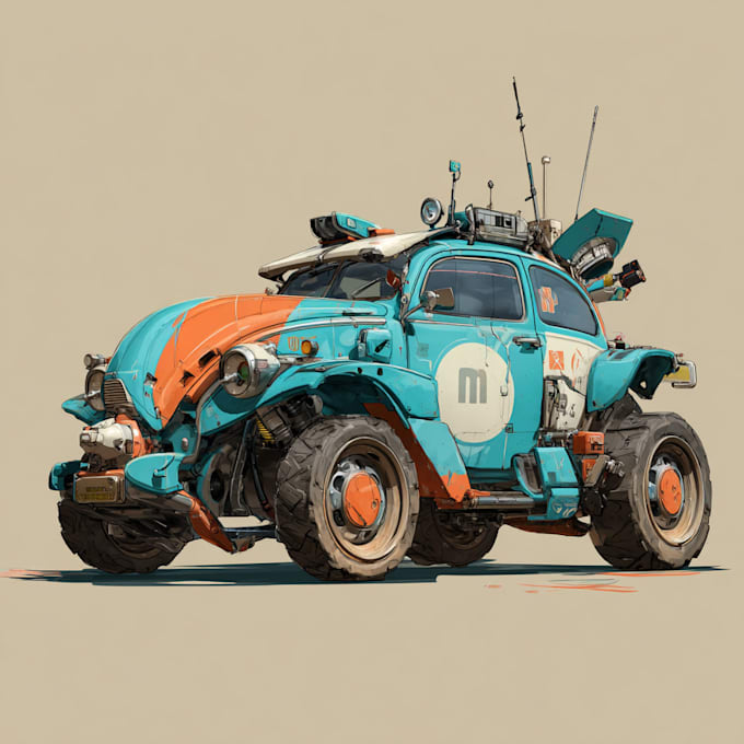 do vehicle design and illustration