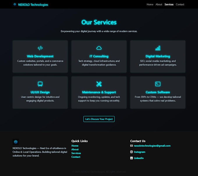 create a modern wordpress website