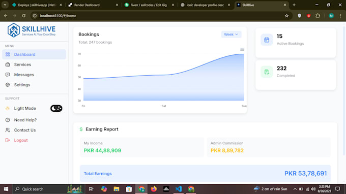do develop cross platform mobile app in ionic angular