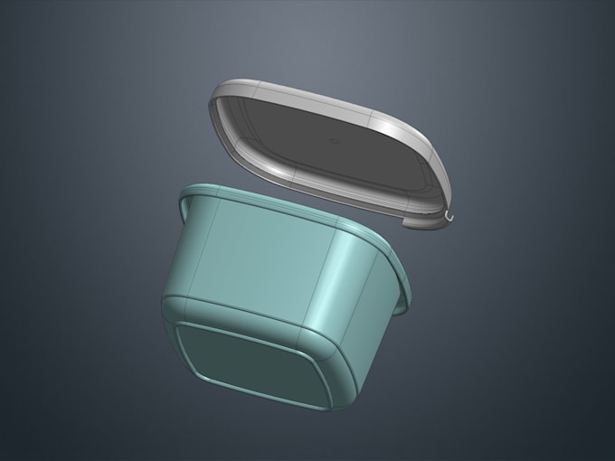 design 3d model for plastic injection molds