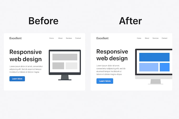 maintain and update your website with HTML CSS js