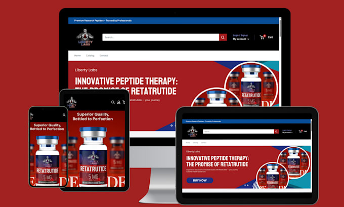 do peptide website supplement shopify store nutraceutical peptide nootropic site