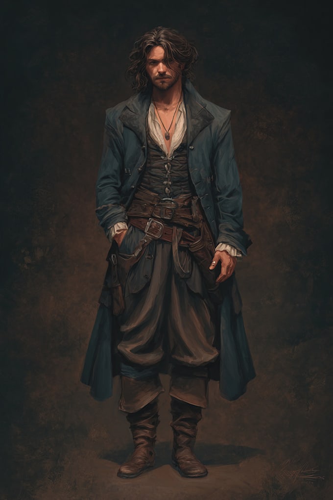 do fantasy scifi custom characters and concept