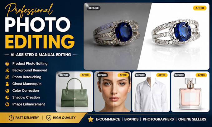 professionally edit ecommerce product photos with photoshop
