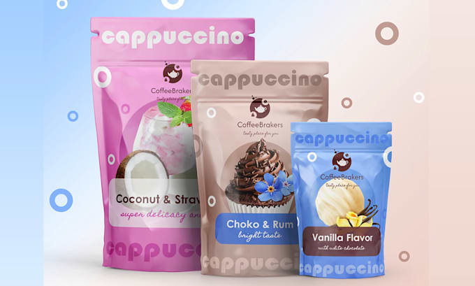 make custom package design, label design, full wrapp package