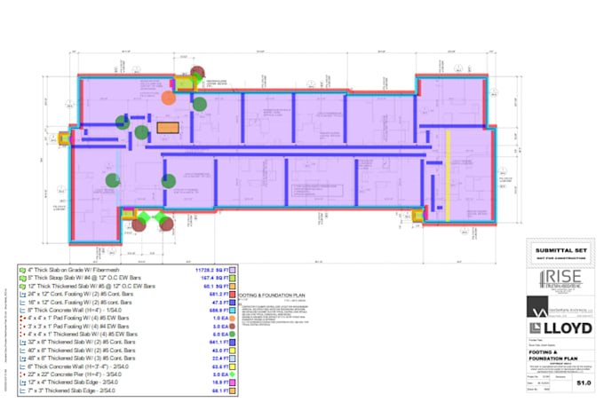 do building concrete takeoff, cost estimation, and rebar calculation