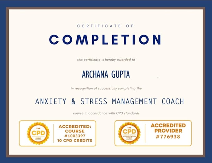 provide stress management mindset and happiness coaching