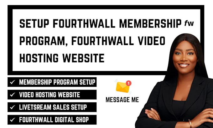 set up and launch your fourthwall membership program for content creators