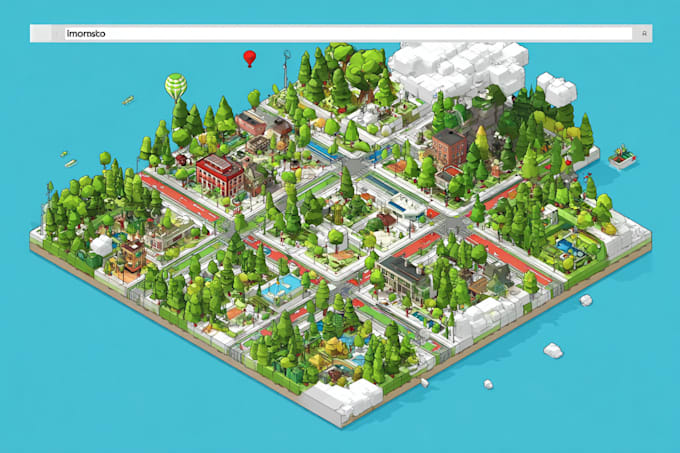 map illustration vector illustration vector map