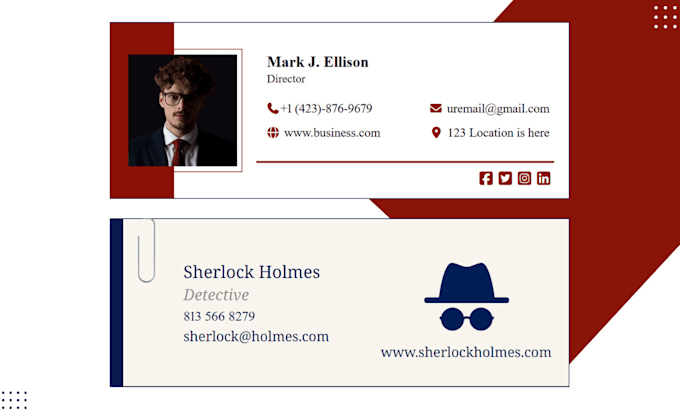 design responsive HTML email signatures for outlook, gmail, and apple mail