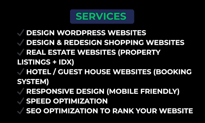 build a professional wordpress real estate and hosting sites
