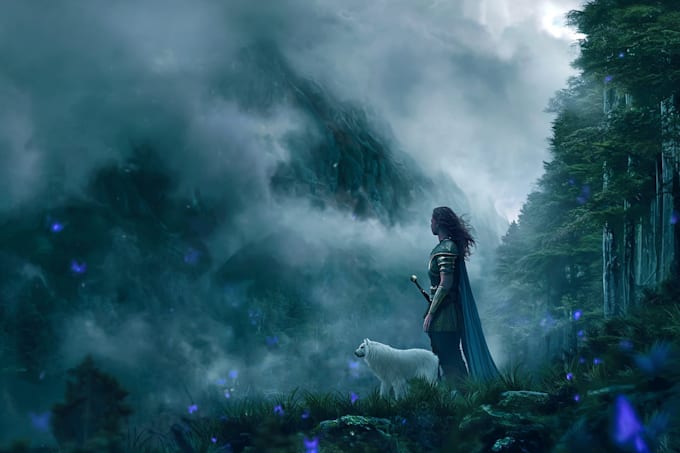 draw fantasy illustrations and covers