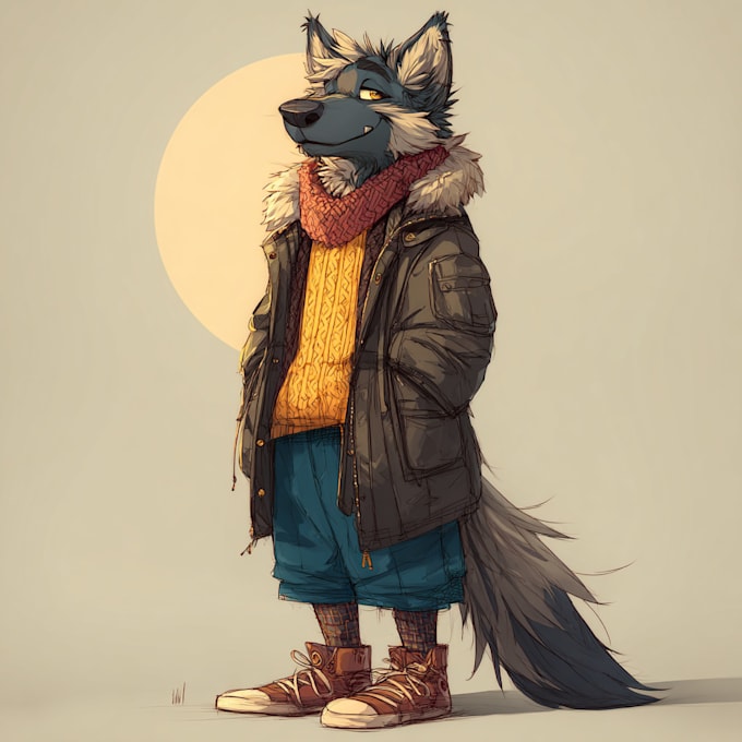 design custom furry characters with unique style