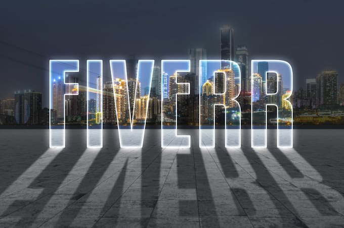 create eye catching neon glow text and 3d logo designs