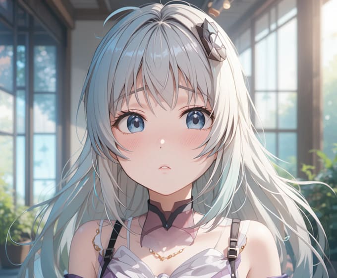 draw your character in anime style
