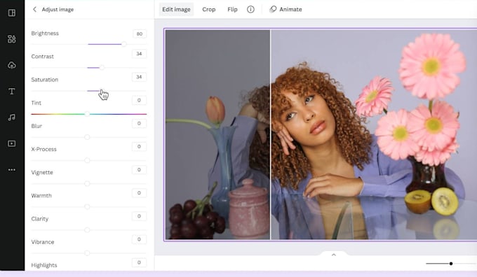 edit canva design,create front page,remove background