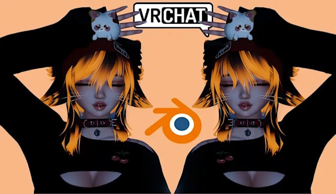 Make quality vrchat avatar vrc avatar vr character furry nsfw 3d model ...