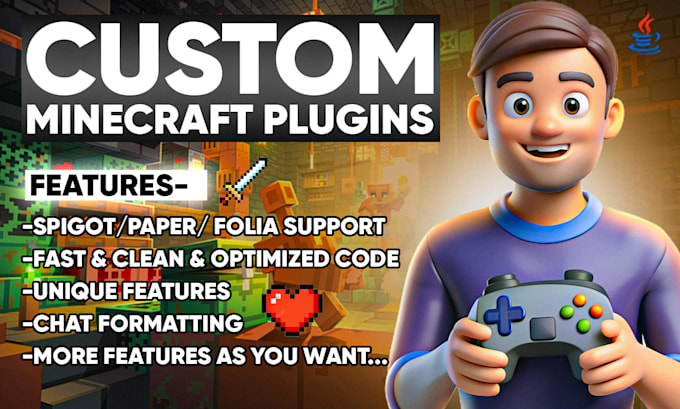 make custom minecraft plugin for your server