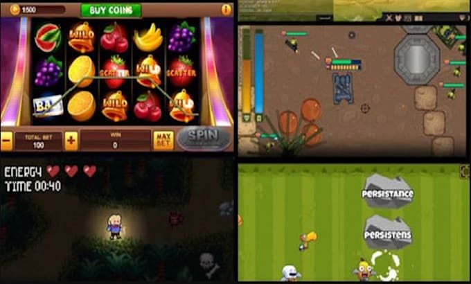 design custom HTML5 games, browser games, and javascript games, web