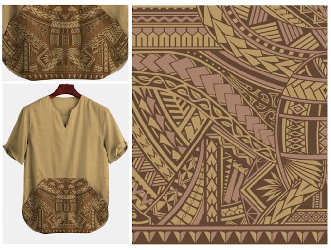 make a seamless pattern in hand drawing for fabric textile