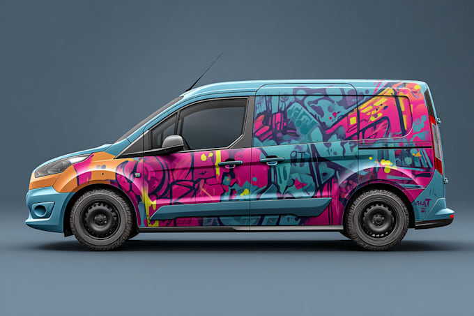 do racing car wrap design, car wrap ,van wrap ,vehicle