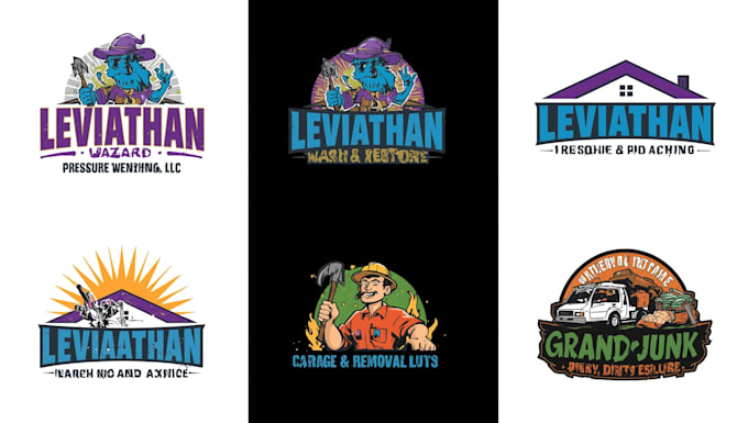do concrete, pressure wash, cleaning, construction logo