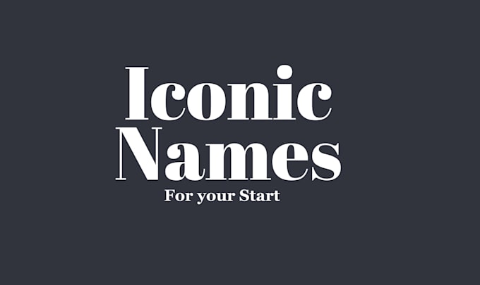 create a unique and catchy brand name and slogan