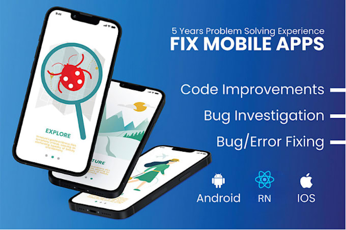 eradicate bugs, issues and errors in your react native app