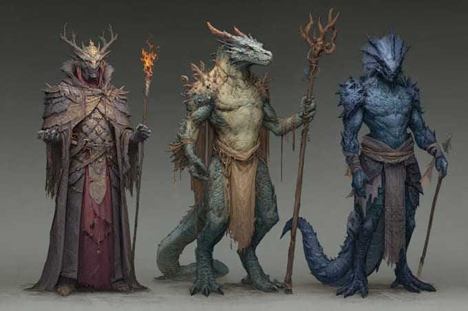 do dnd character art illustration commissions