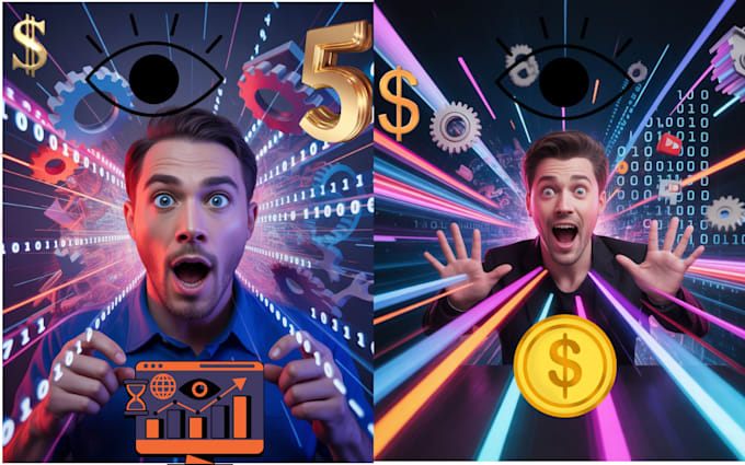 high converting youtube thumbnail design for more views