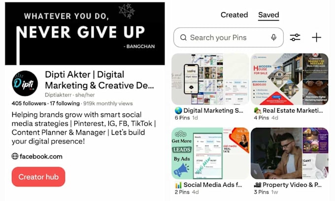 be your pinterest SEO and marketing expert
