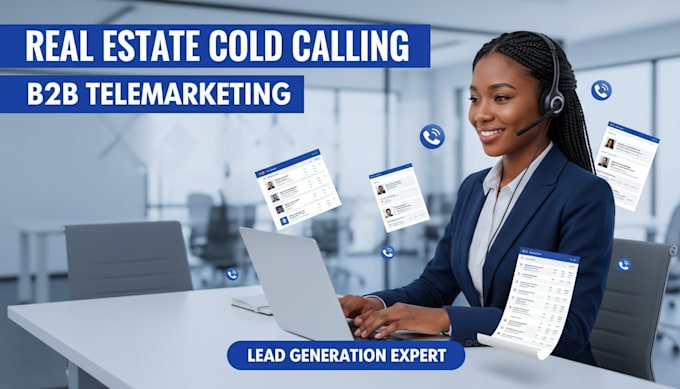 real estate cold calling, janitorial cold calling, b2b cold call, telemarketing