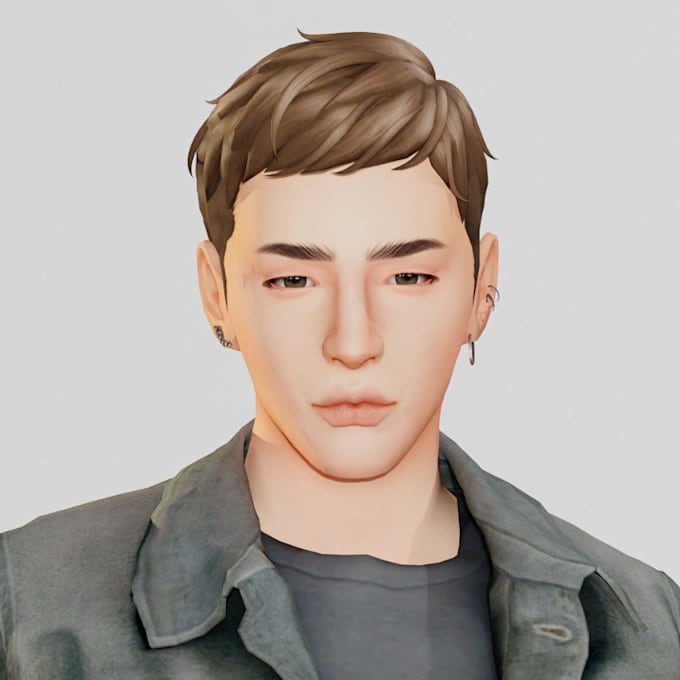 create sim4 character, virtual avatar, sim4 cc,  3d character