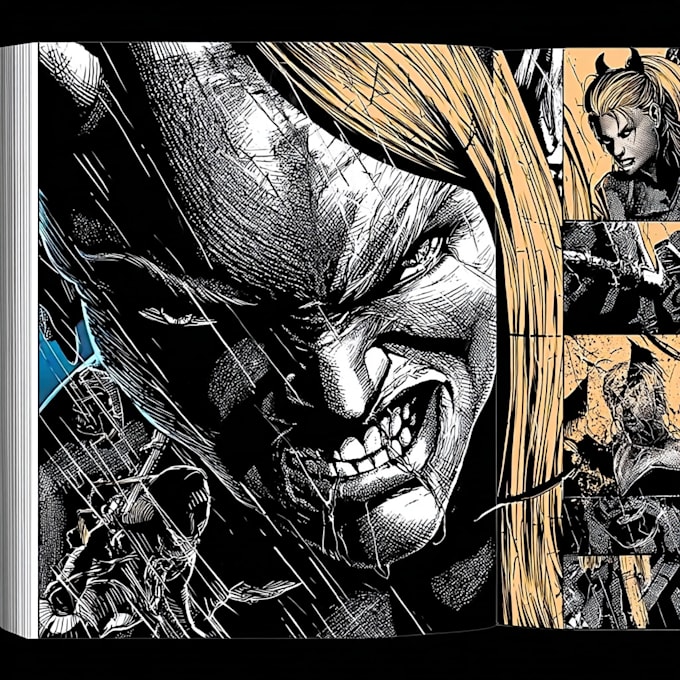 comic book professional artist