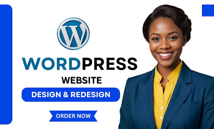 design wordpress website or redesign wordpress website