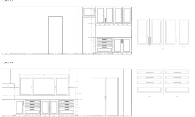 design your kitchen or bathroom layout and elevation plans