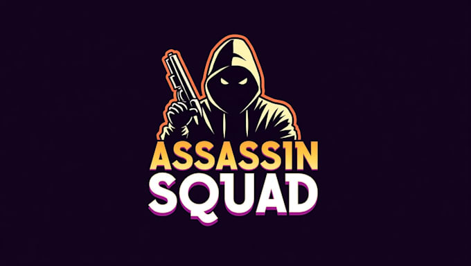 make eye catching assassin squad logo for you with express delivery