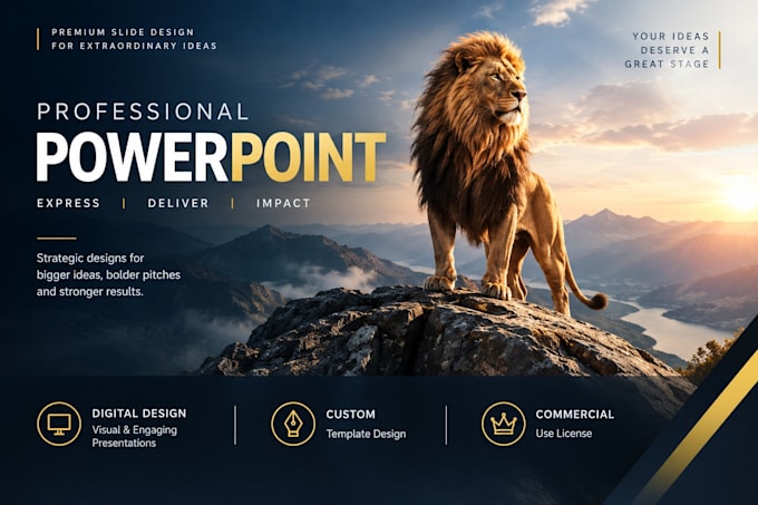 do clean and redesign business powerpoint slides
