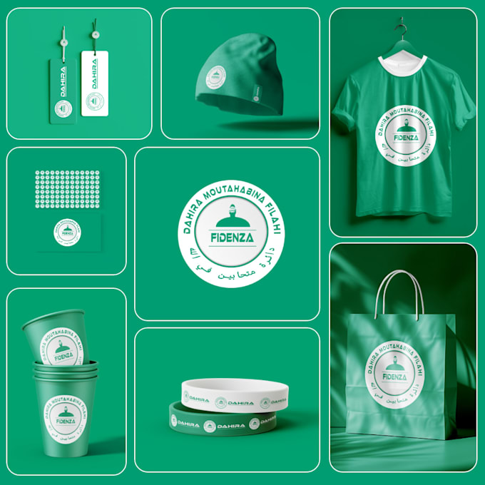a complete logo, brand identity design