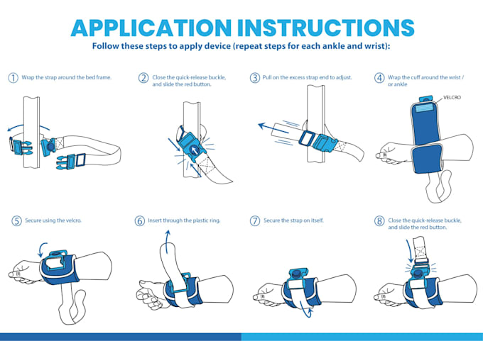 draw technical illustration, design product instructions, user manual, line art
