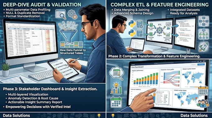 turn raw data into clean, meaningful, and actionable insights