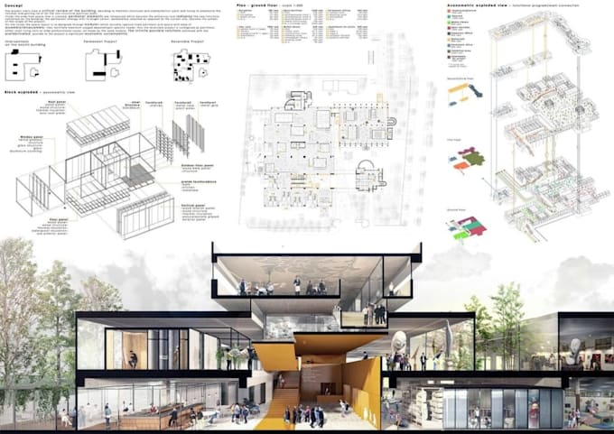 create competition winning architecture presentation boards