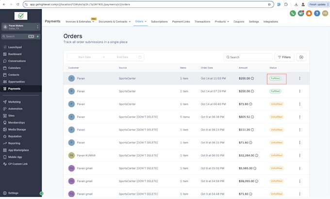 develop and automate your gohighlevel CRM